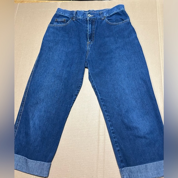For JOSEPH Jeans Vintage cuffed blue denim - Picture 3 of 11